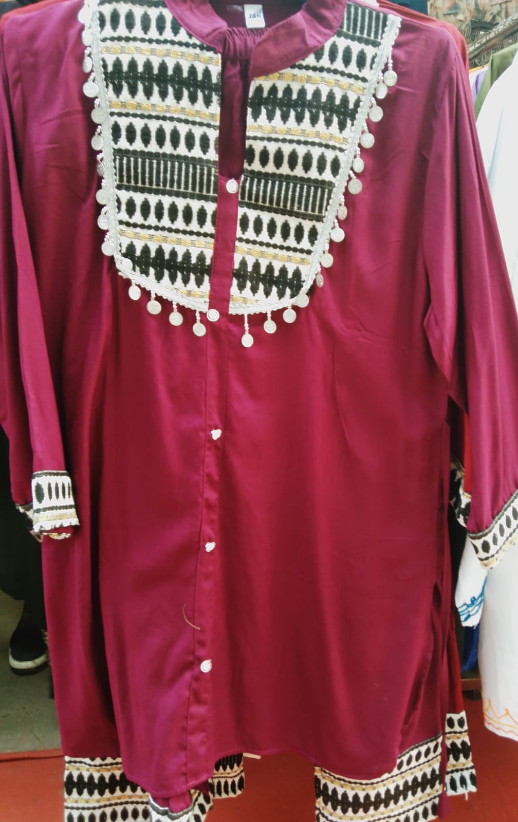 Mehrun color rayon kurti and plazo set by shivangi clothing store